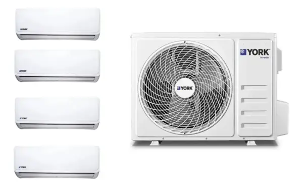 Multisplit Inverter York 4 en 1